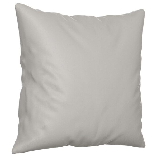 vidaXL Dekoratívne vankúše 2 ks bledosivé 40x40 cm mikrovláknová látka – Obrázok 3