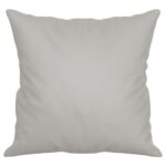 vidaXL Dekoratívne vankúše 2 ks bledosivé 40x40 cm mikrovláknová látka – Obrázok 4