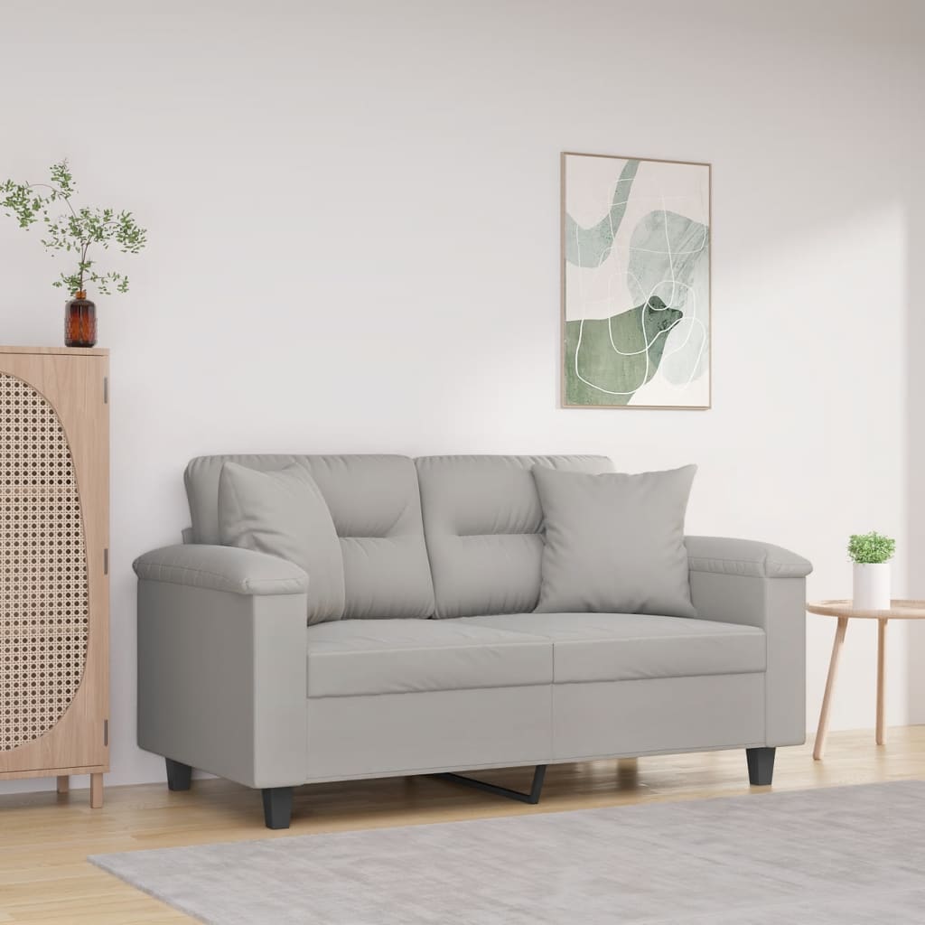 VXL8720287187998_m_en_hd_1.jpg vidaXL Dekoratívne vankúše 2 ks bledosivé 40x40 cm mikrovláknová látka – Obrázok 1