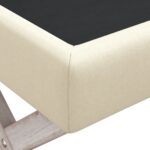 vidaXL Úložná taburetka 110x45x49 cm, ľan – Obrázok 5