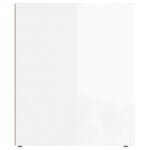 vidaXL Nočné stolíky 2 ks lesklé biele 50x39x47 cm – Obrázok 7