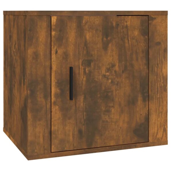 vidaXL Nočný stolík dymový dub 50x39x47 cm – Obrázok 2
