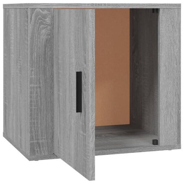 vidaXL Nočný stolík sivý sonoma 50x39x47 cm – Obrázok 7