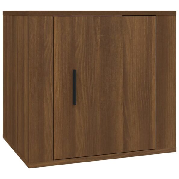 vidaXL Nočný stolík hnedý dub 50x39x47 cm – Obrázok 2