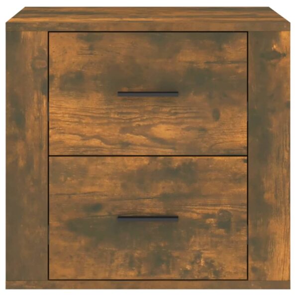vidaXL Nočný stolík dymový dub 50x39x47 cm – Obrázok 6