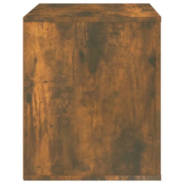 vidaXL Nočný stolík dymový dub 50x39x47 cm – Obrázok 7