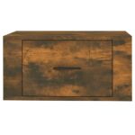 vidaXL Nástenný nočný stolík dymový dub 50x36x25 cm – Obrázok 6