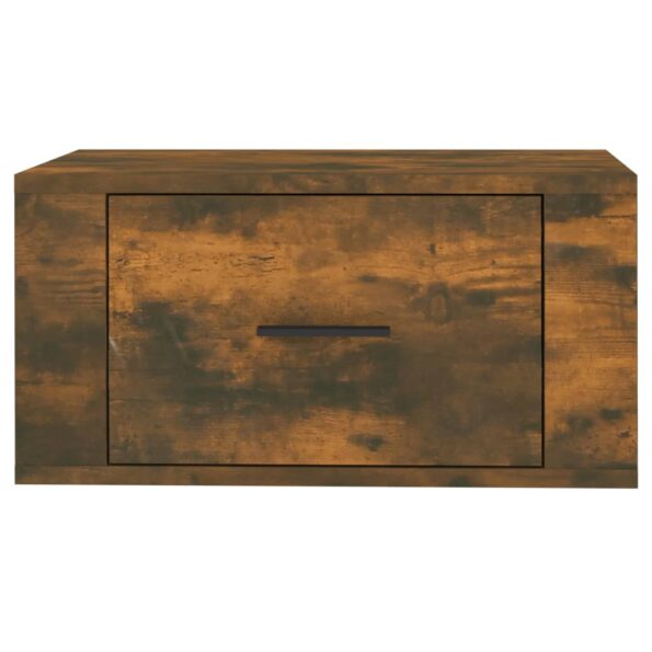 vidaXL Nástenný nočný stolík dymový dub 50x36x25 cm – Obrázok 6