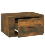 vidaXL Nástenný nočný stolík dymový dub 50x36x25 cm – Obrázok 7