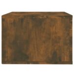 vidaXL Nástenný nočný stolík dymový dub 50x36x25 cm – Obrázok 8