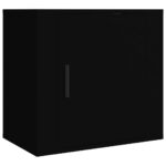 vidaXL Nástenné nočné stolíky 2 ks čierne 50x30x47 cm – Obrázok 5