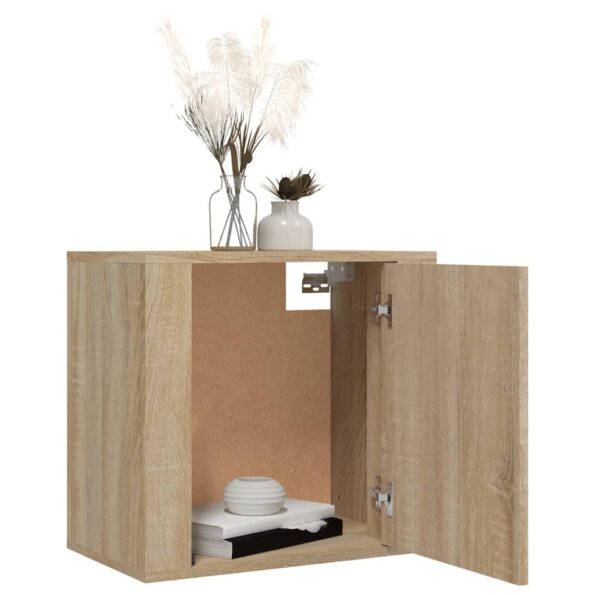 vidaXL Nástenné nočné stolíky 2 ks dub sonoma 50x30x47 cm – Obrázok 4