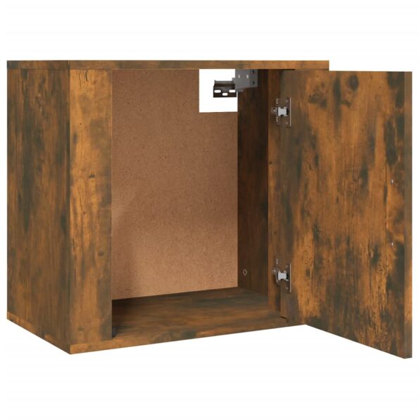 vidaXL Nástenné nočné stolíky 2 ks dymový dub 50x30x47 cm – Obrázok 7