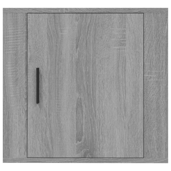 vidaXL Nástenné nočné stolíky 2 ks sivé dub sonoma 50x30x47 cm – Obrázok 6
