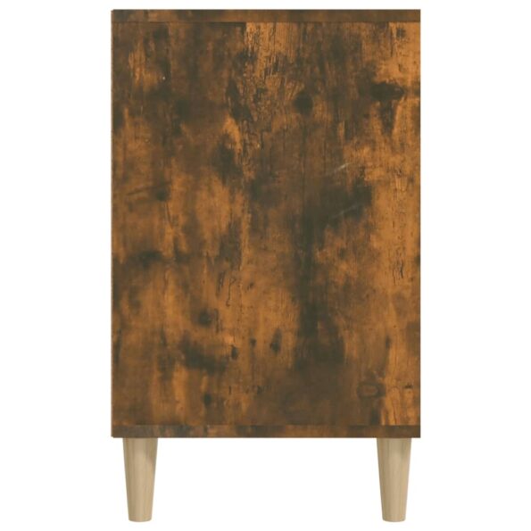 vidaXL Botník dymový dub 102x36x60 cm spracované drevo – Obrázok 6