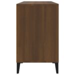vidaXL Botník hnedý dub 102x36x60 cm spracované drevo – Obrázok 6