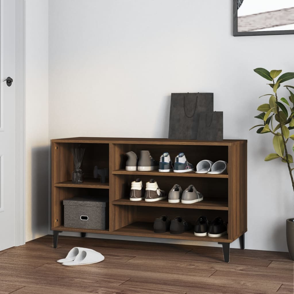VXL8720287224433_m_en_hd_1.jpg vidaXL Botník hnedý dub 102x36x60 cm spracované drevo – Obrázok 1
