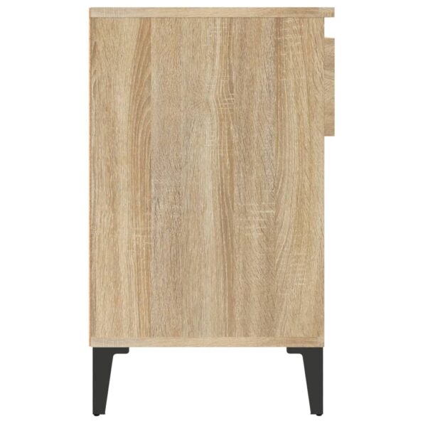 vidaXL Botník dub sonoma 102x36x60 cm spracované drevo – Obrázok 8