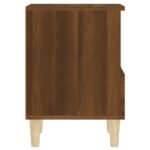 vidaXL Nočné stolíky 2 ks hnedý dub 40x35x50 cm – Obrázok 9