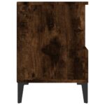 vidaXL Nočné stolíky 2 ks dymový dub 40x35x50 cm – Obrázok 9