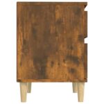 vidaXL Nočné stolíky 2 ks dymový dub 40x35x50 cm – Obrázok 7