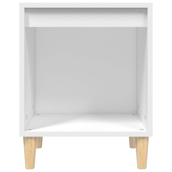 vidaXL Nočné stolíky 2 ks biele 40x35x50 cm – Obrázok 6
