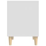 vidaXL Nočné stolíky 2 ks biele 40x35x50 cm – Obrázok 7