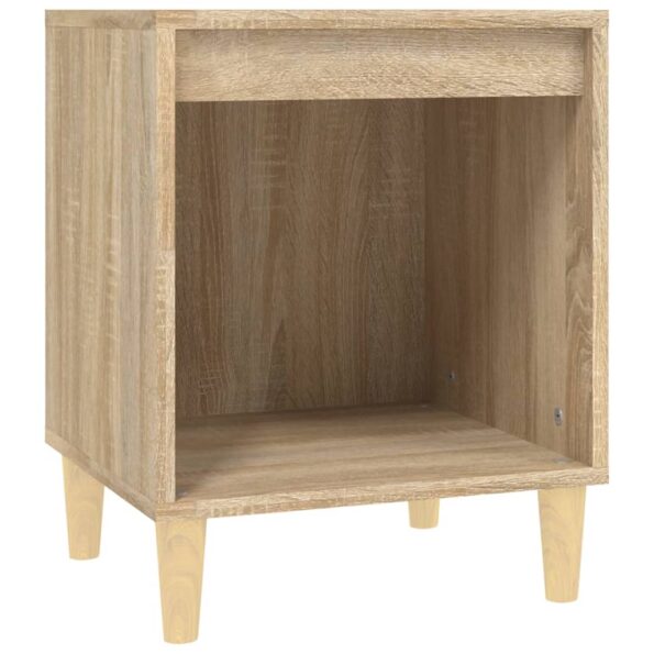 vidaXL Nočné stolíky 2 ks dub sonoma 40x35x50 cm – Obrázok 5
