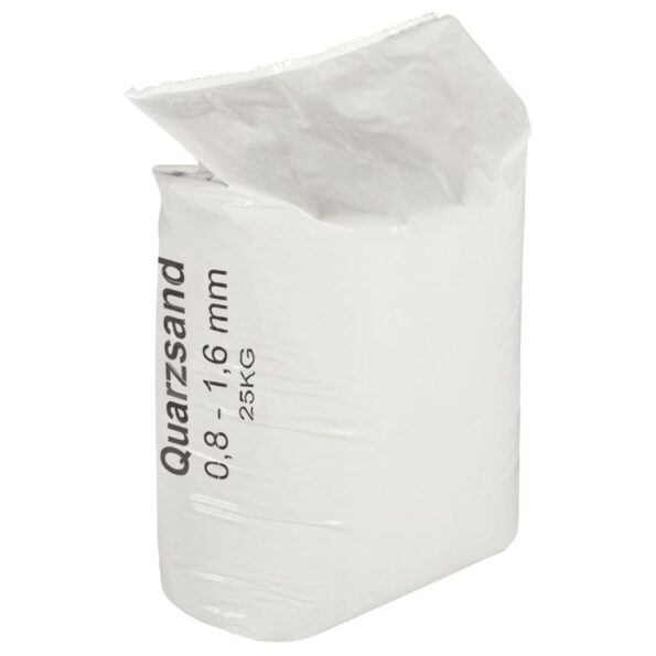 vidaXL Filtračný piesok 25 kg 0,8-1,6 mm – Obrázok 2