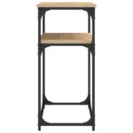 vidaXL Konzolový stolík dub sonoma 100x35,5x75 cm kompozitné drevo – Obrázok 5