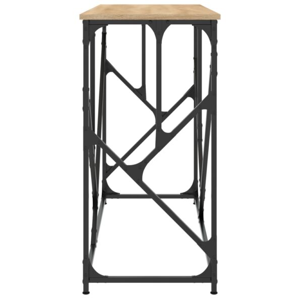 vidaXL Konzolový stolík dub sonoma 100x40x80 cm kompozitné drevo – Obrázok 5