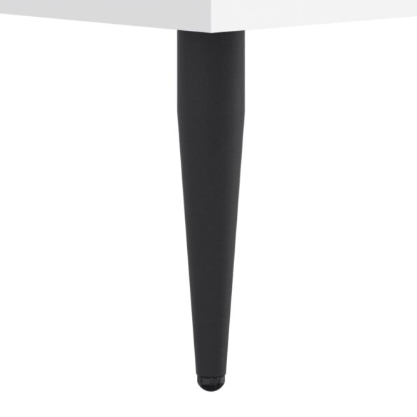 vidaXL Botník biely 60x35x105 cm kompozitné drevo – Obrázok 10