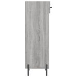 vidaXL Botník sivý sonoma 30x35x105 cm kompozitné drevo – Obrázok 7
