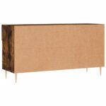 vidaXL Lavička na topánky, tmavý dub 102x35x55 cm, kompozitné drevo – Obrázok 8
