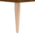 vidaXL Lavička na topánky, tmavý dub 102x35x55 cm, kompozitné drevo – Obrázok 9