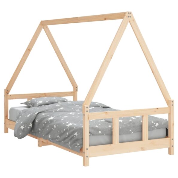 vidaXL Rám detskej postele 90x190 cm masívna borovica – Obrázok 2