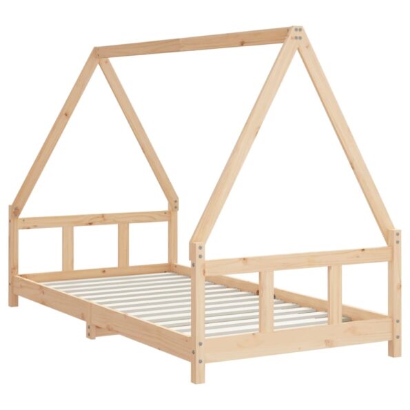 vidaXL Rám detskej postele 90x190 cm masívna borovica – Obrázok 3