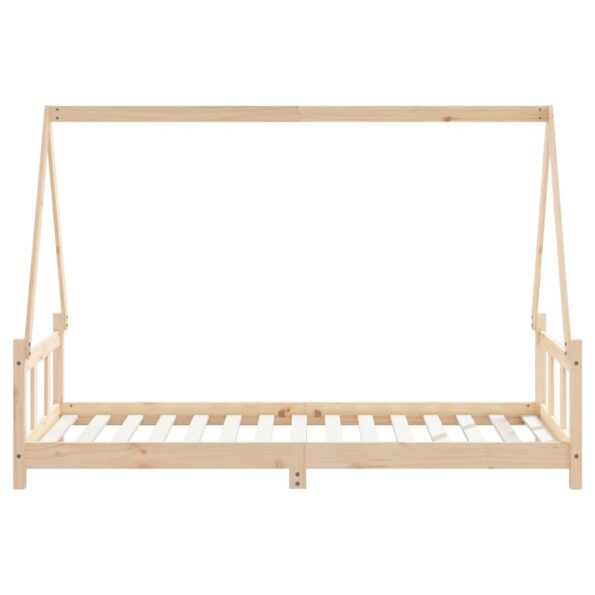 vidaXL Rám detskej postele 90x190 cm masívna borovica – Obrázok 5