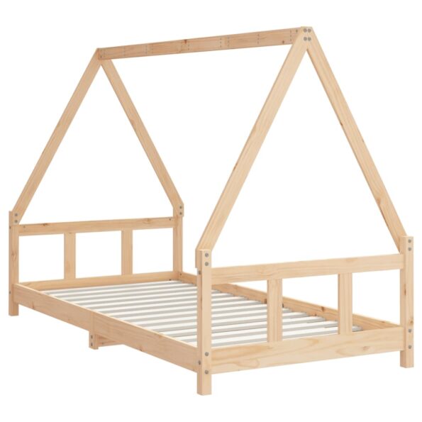 vidaXL Rám detskej postele 90x190 cm masívna borovica – Obrázok 6
