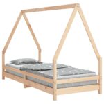 vidaXL Rám detskej postele 90x200 cm masívna borovica – Obrázok 2