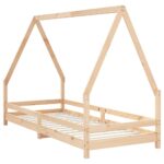 vidaXL Rám detskej postele 90x200 cm masívna borovica – Obrázok 3