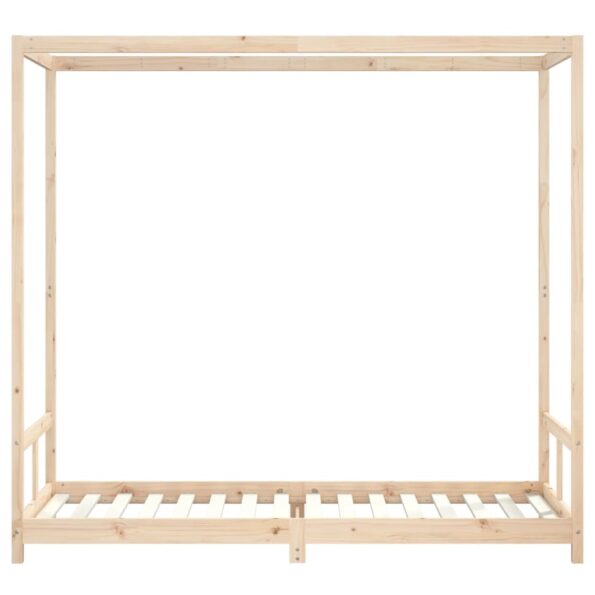 vidaXL Rám detskej postele 80x200 cm masívna borovica – Obrázok 4