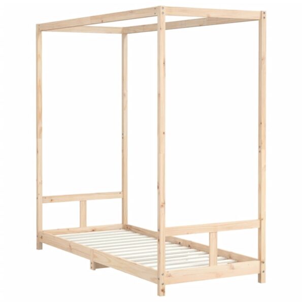 vidaXL Rám detskej postele 80x200 cm masívna borovica – Obrázok 6