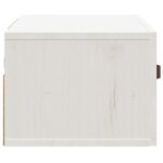 vidaXL Nástenný nočný stolík biely 40x29,5x22 cm – Obrázok 6