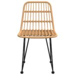 vidaXL Záhradné stoličky 2 ks 48x62x84 cm PE Rattan – Obrázok 4