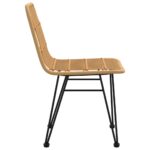 vidaXL Záhradné stoličky 2 ks 48x62x84 cm PE Rattan – Obrázok 5
