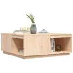 vidaXL Konferenčný stolík 100x101x40,5 cm borovicový masív – Obrázok 4