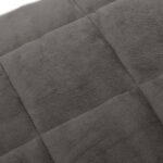 vidaXL Záťažová prikrývka šedá 120x180 cm 5 kg látka – Obrázok 4