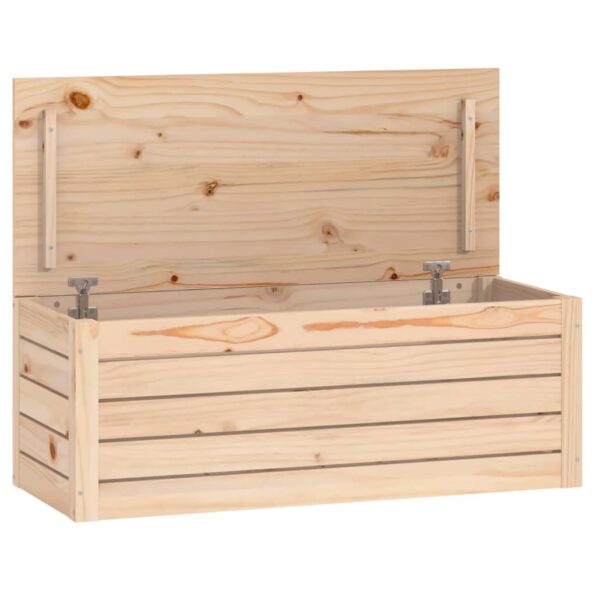 vidaXL Úložný box 89x36,5x33 cm masívna borovica – Obrázok 2