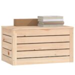 vidaXL Úložný box 89x36,5x33 cm masívna borovica – Obrázok 4